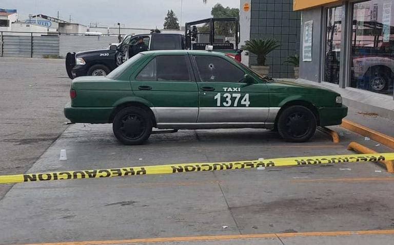 ABRE FISCALÍA CARPETAS DE INVESTIGACIÓN POR DECESO DE UN TAXISTA Y DE OTRA PERSONA EN DALIAS EN SLP