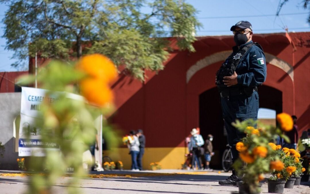 Por festividades, SSPC pone en marcha operativo vial en panteones de la ciudad y las delegaciones municipales