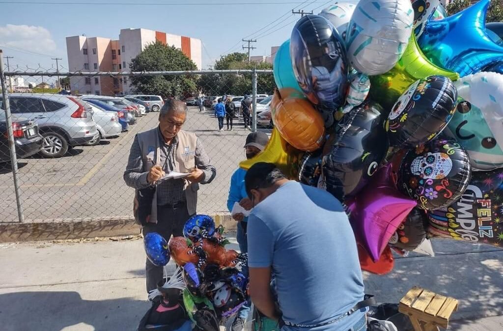 Dirección de Comercio del Gobierno de la Capital supervisa actividad comercial en panteones municipales