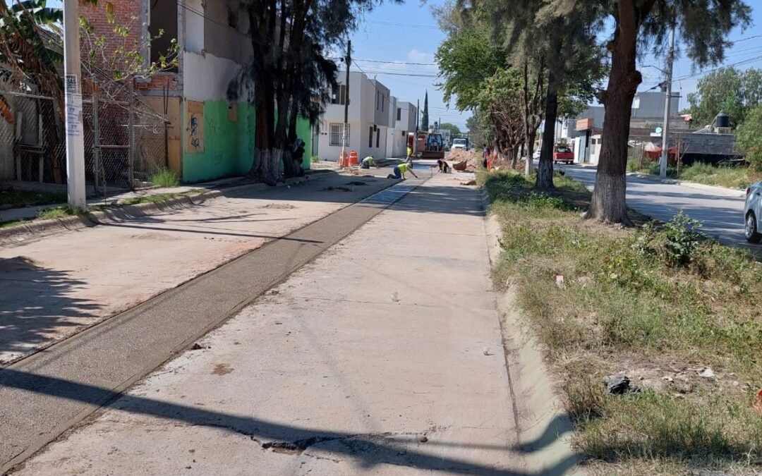 CONCLUYE INTERAPAS REPOSICIÓN DE DRENAJE EN COLONIA “LA LOMITA” DE SGS