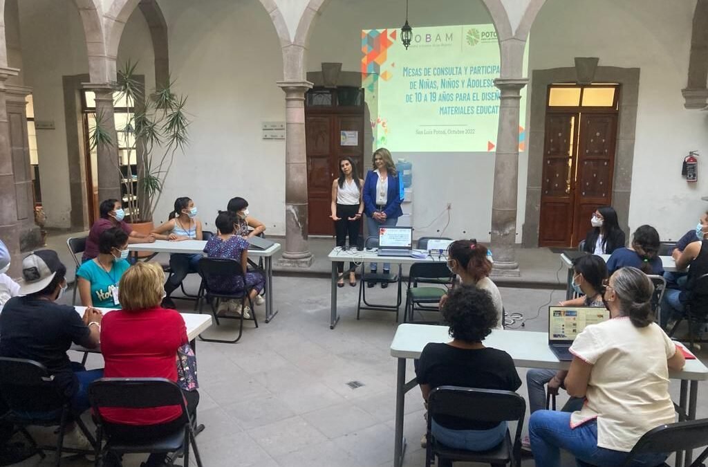 Regidora Ángeles coordina acciones a favor de la infancia y la adolescencia