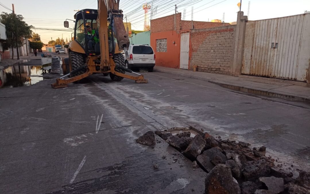 Sustituye Interapas Drenajes al Oriente de La Capital que ya Había Cumplido su Vida Útil