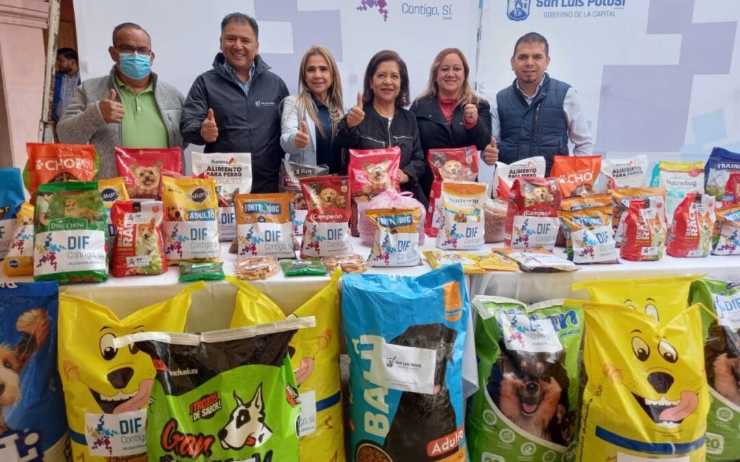 DIF Municipal dona en el «Croquetón» para perros y gatos en situación de calle