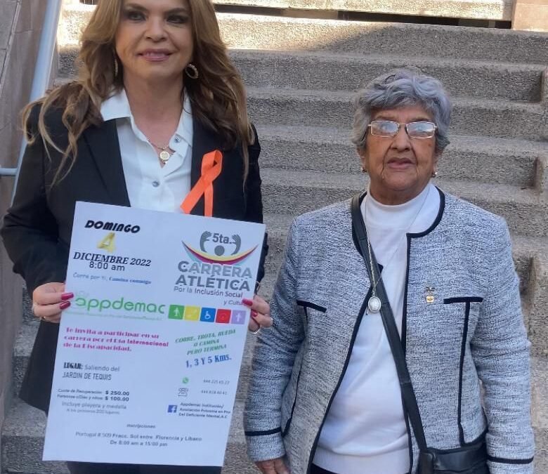 5ta Carrera Atlética por la Inclusión Social y Cultural, por el Día Internacional de la Discapacidad