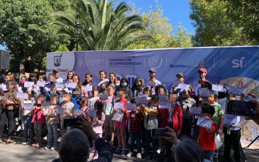 Gobierno de la Capital fomenta habilidades de emprendimiento en niñas y niños de zonas rurales