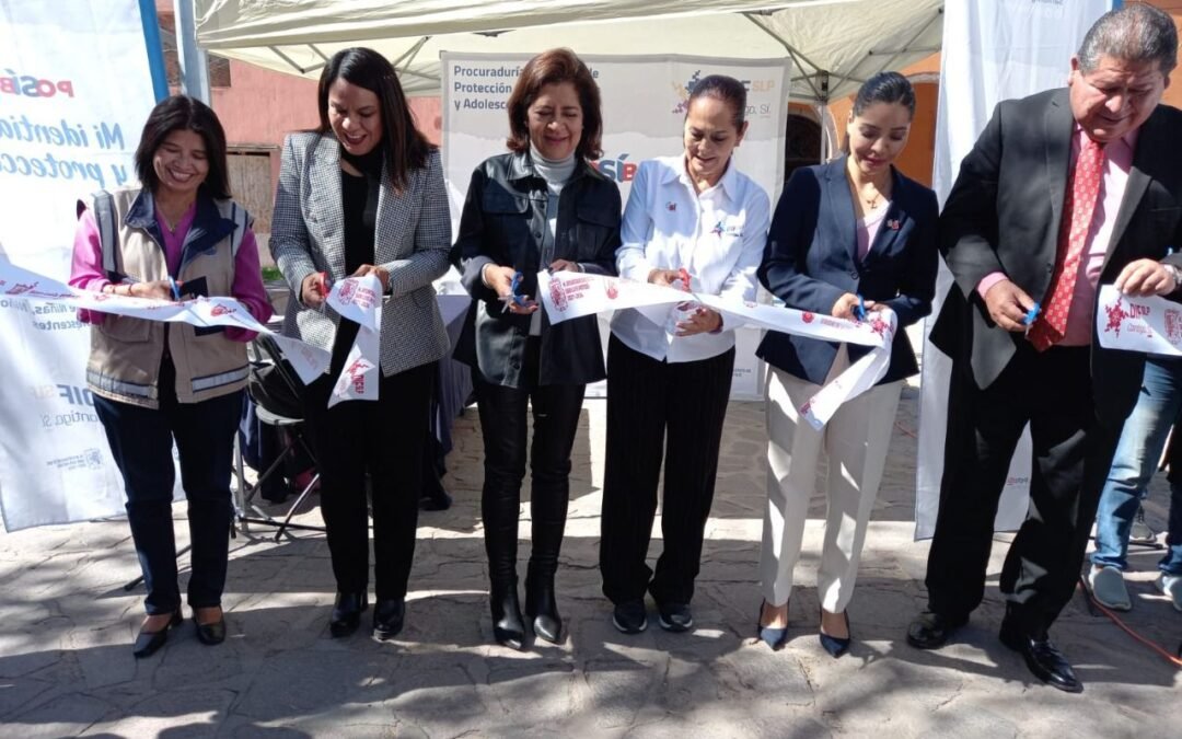 DIF Municipal inició programa «PoSÍble mi identidad, mi protección», en delegación de Villa de Pozos