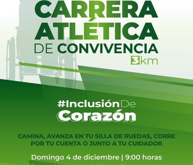 REALIZARÁ DIF ESTATAL CARRERA ATLÉTICA PARA PERSONAS CON DISCAPACIDAD