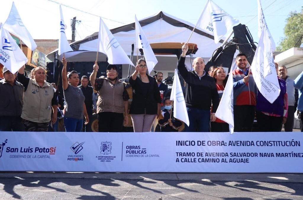 El Gobierno de Enrique Galindo incrementó el número de obras a realizar este 2022