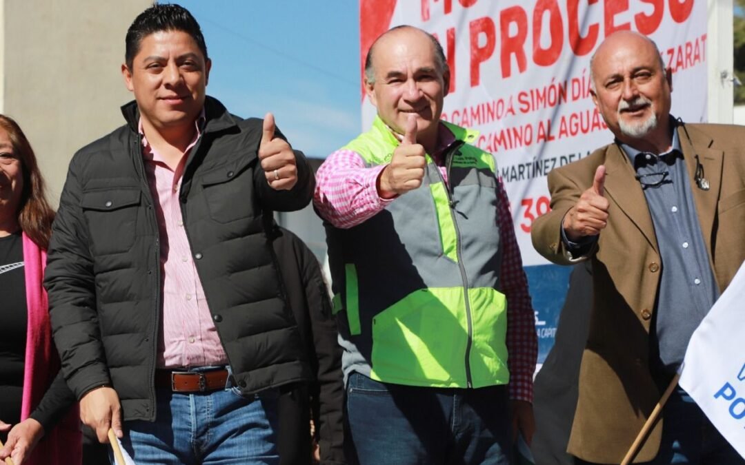 Gobierno de Enrique Galindo arrancó obras por más de 4.5 kilómetros para el rescate de vialidades al sur de SLP