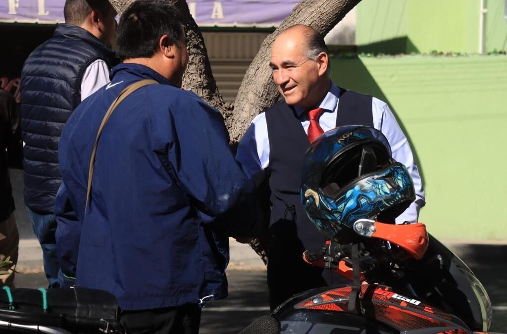 Alcalde Enrique Galindo supervisa avance del 95% en obras de Prolongación Muñoz, con el programa Vialidades PotoSÍnas