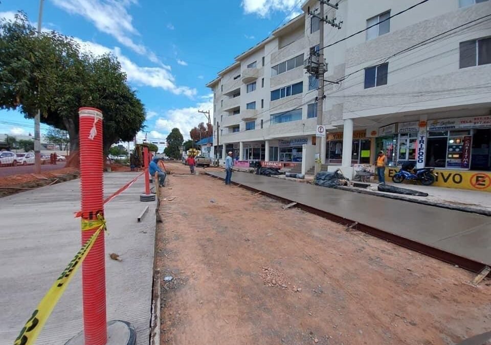 CONTINÚA A TODA MARCHA, MODERNIZACIÓN DE AV. HIMNO NACIONAL