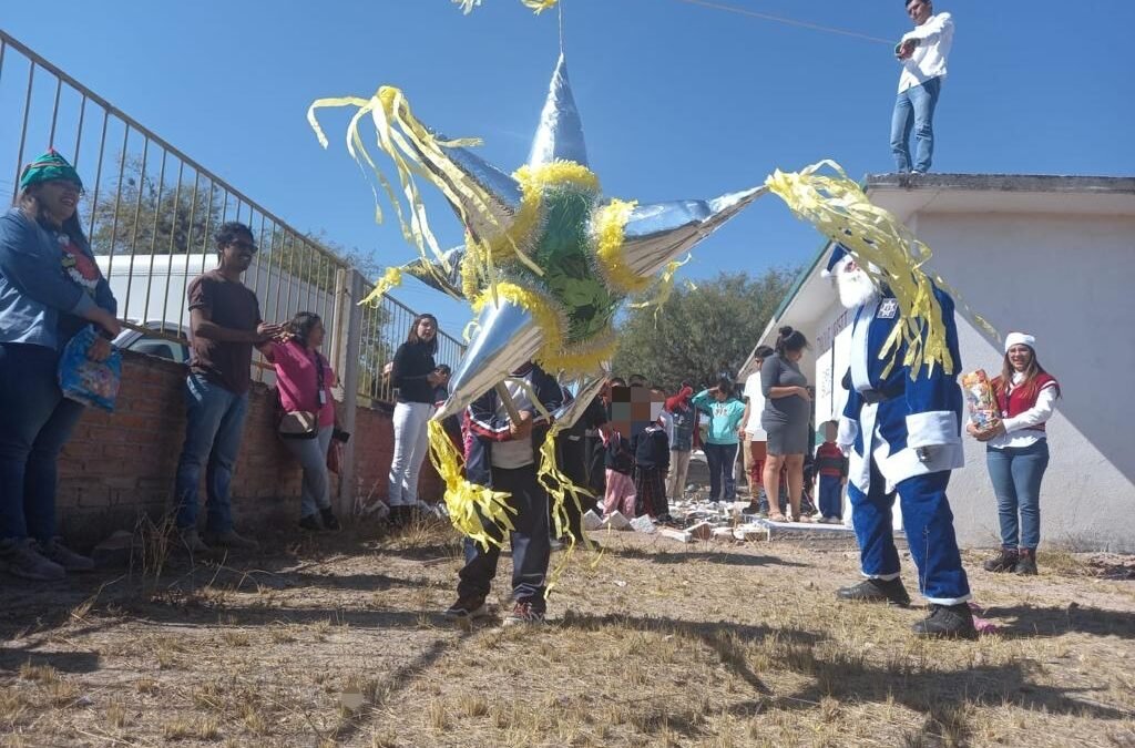 2 mil niños y niñas del área rural, fueron beneficiados con sus posadas por el DIF Municipal
