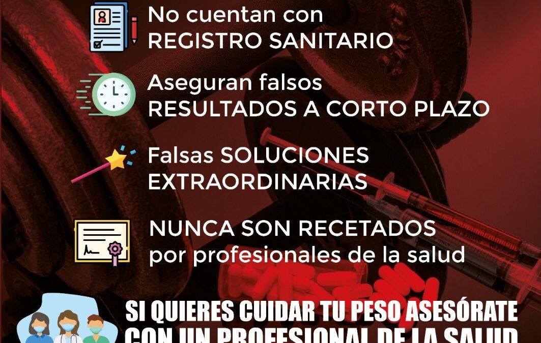 Fortalecen vigilancia y control sanitario de suplementos alimenticios para evitar engaños