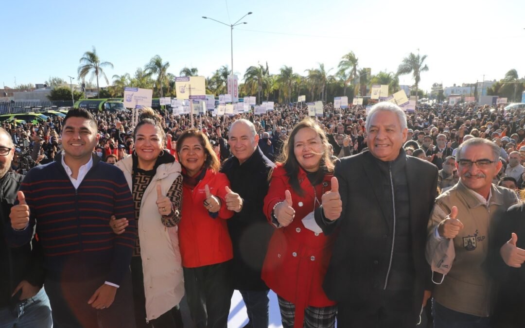 Fuerza, corazón y espíritu para consolidar a SLP como la mejor ciudad del país