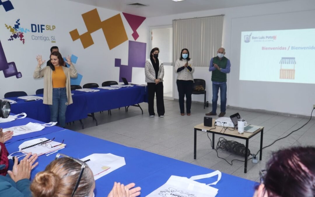 Se realiza la capacitación «Emprende inclusivo» en el DIF Municipal