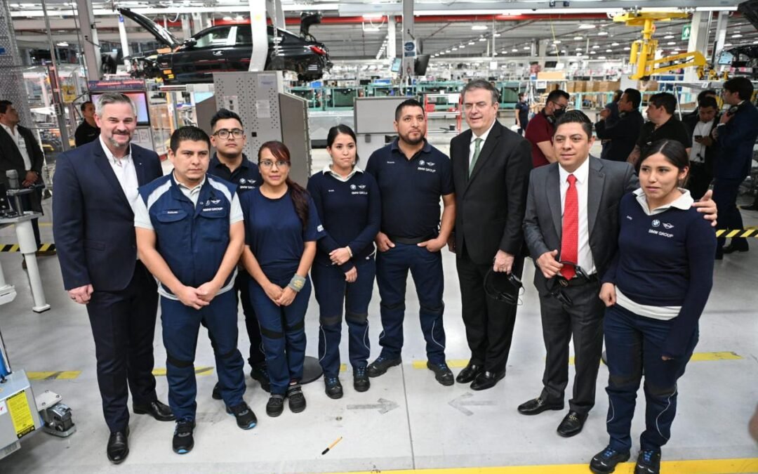 Confirma presidente AMLO construcción de nueva planta de BMW en SLP