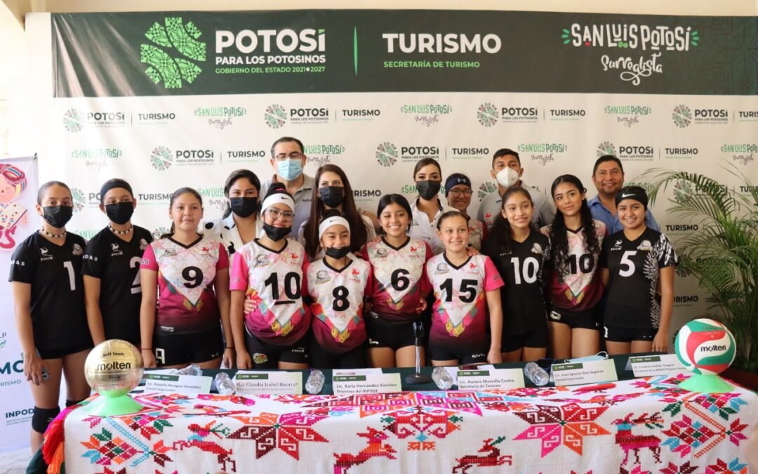 Presenta SECTUR e INPODE festival de voleibol en CD. Valles