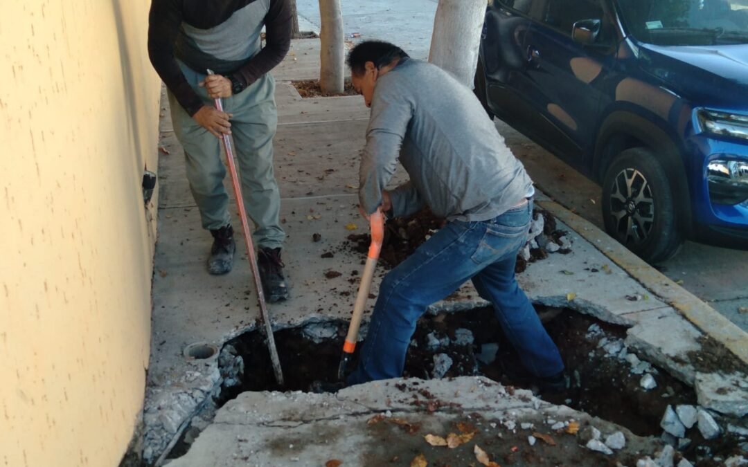 Temporada invernal, incrementa la presencia de fugas de agua potable