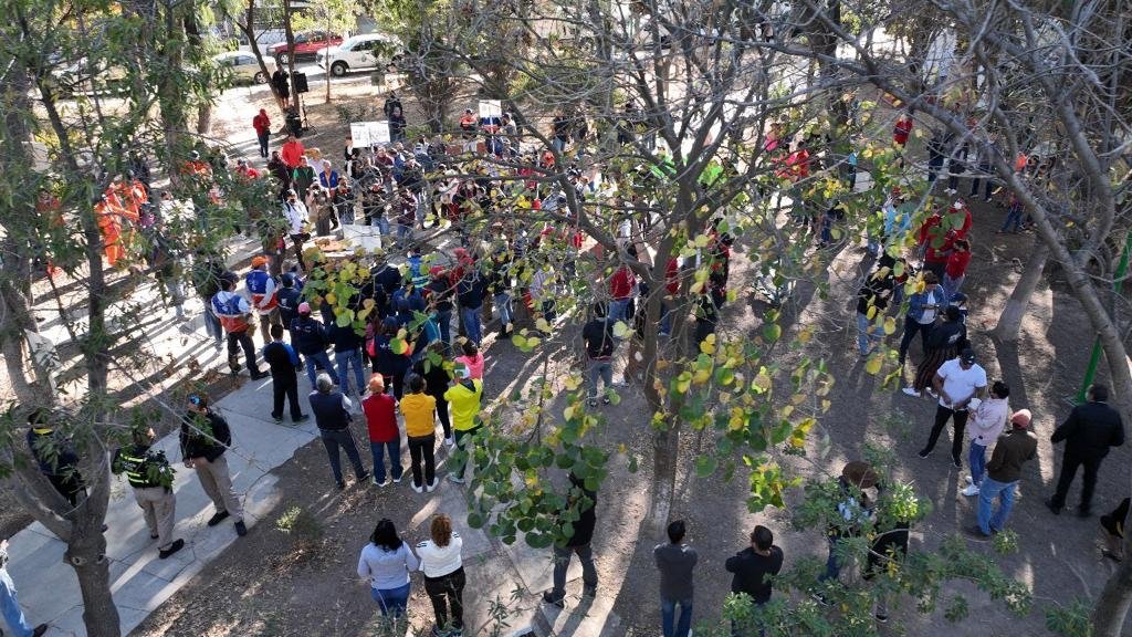 Con la edición 61 del Domingo de Pilas, Gobierno de la Capital y vecinos de la zona recuperan el Jardín Victoria