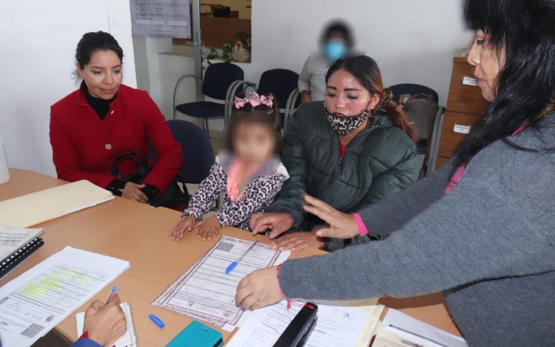 DIF Municipal de SLP prioriza el interés superior de la niñez registrando a una menor nacida en Guanajuato