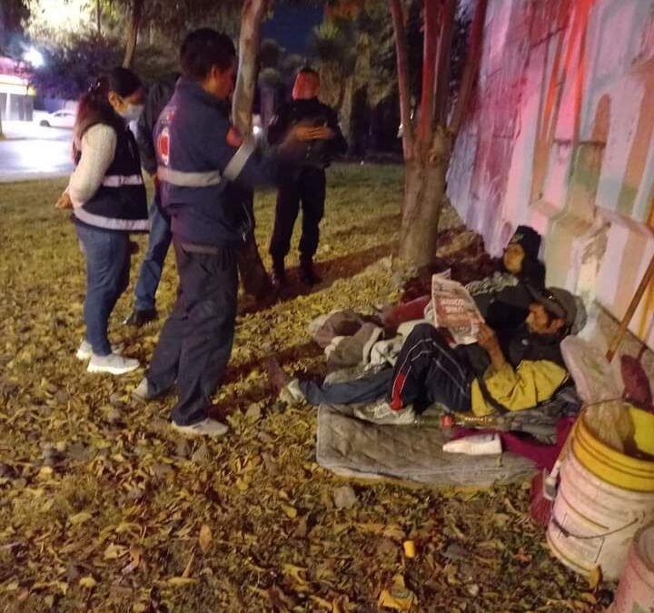 Personas en situación de calle reciben atención integral en el Albergue «Este invierno Contigo SÍ»