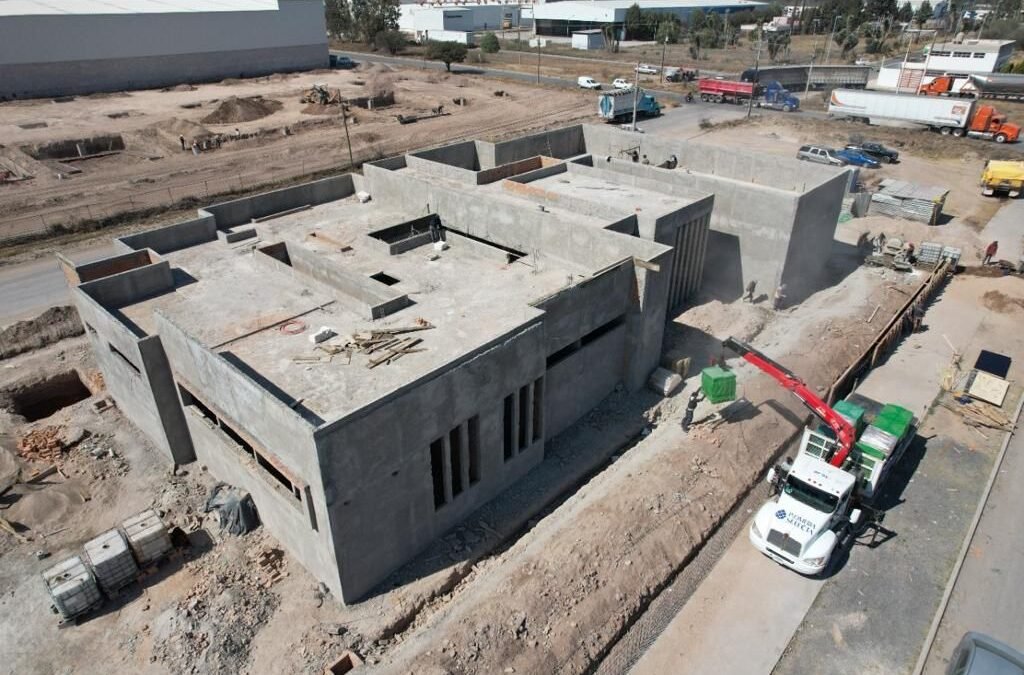 Reporta Gobierno del Cambio, 70 % de Avance en Nuevo Cuartel de la GCE en Zona Industrial
