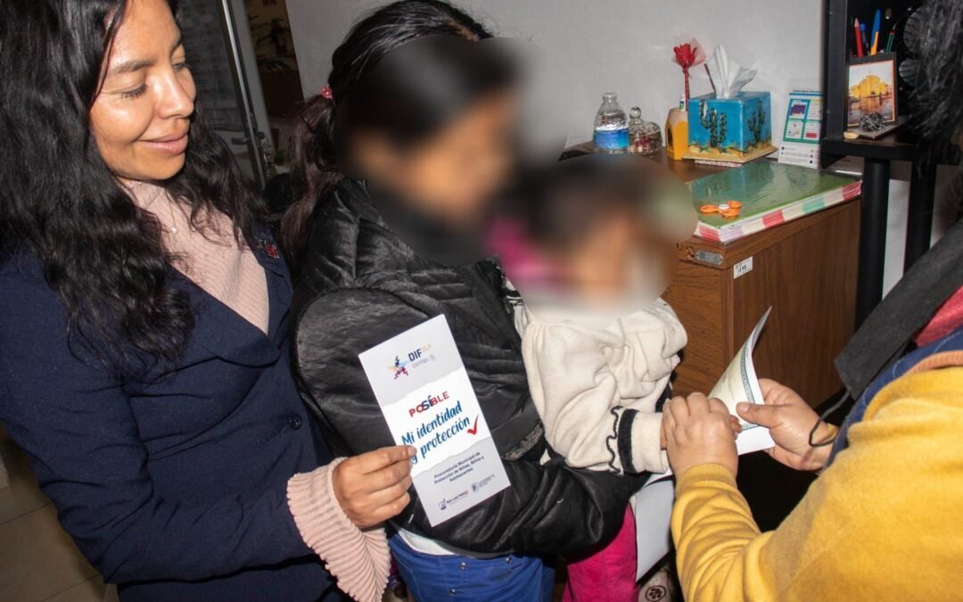 DIF Municipal continúa con “Posible Mi identidad y mi protección»