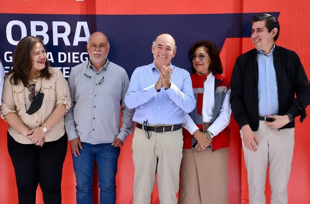 Entrega de la calle García Diego completamente rehabilitada