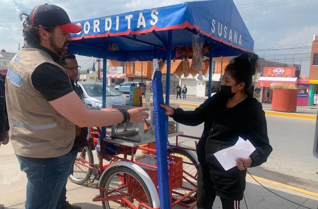 San Luis Potosí fortalece operativos de supervisión de la actividad comercial en la ciudad