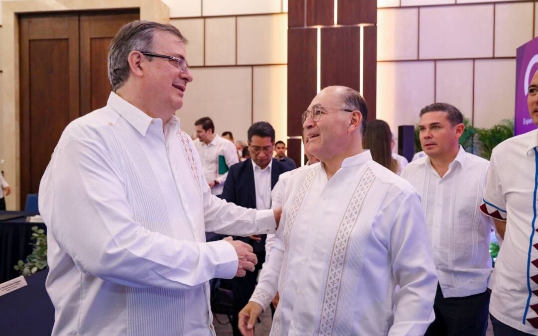 Alcalde Galindo participa en Reunión de Ciudades Capitales de México con el Canciller Marcelo Ebrard