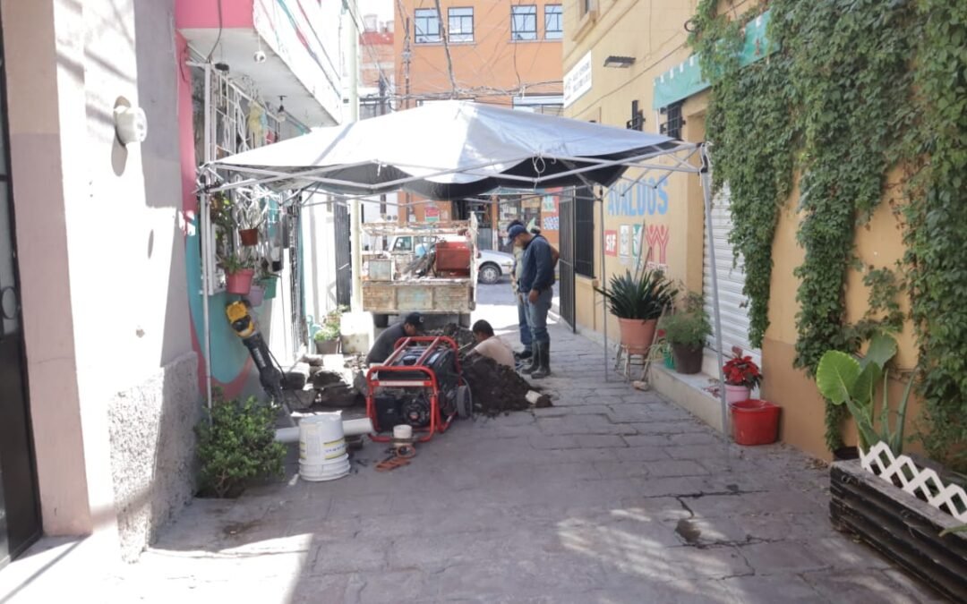 RECUPERAN CAUDAL EN EL EMBLEMÁTICO CALLEJÓN DEL CARIÑO