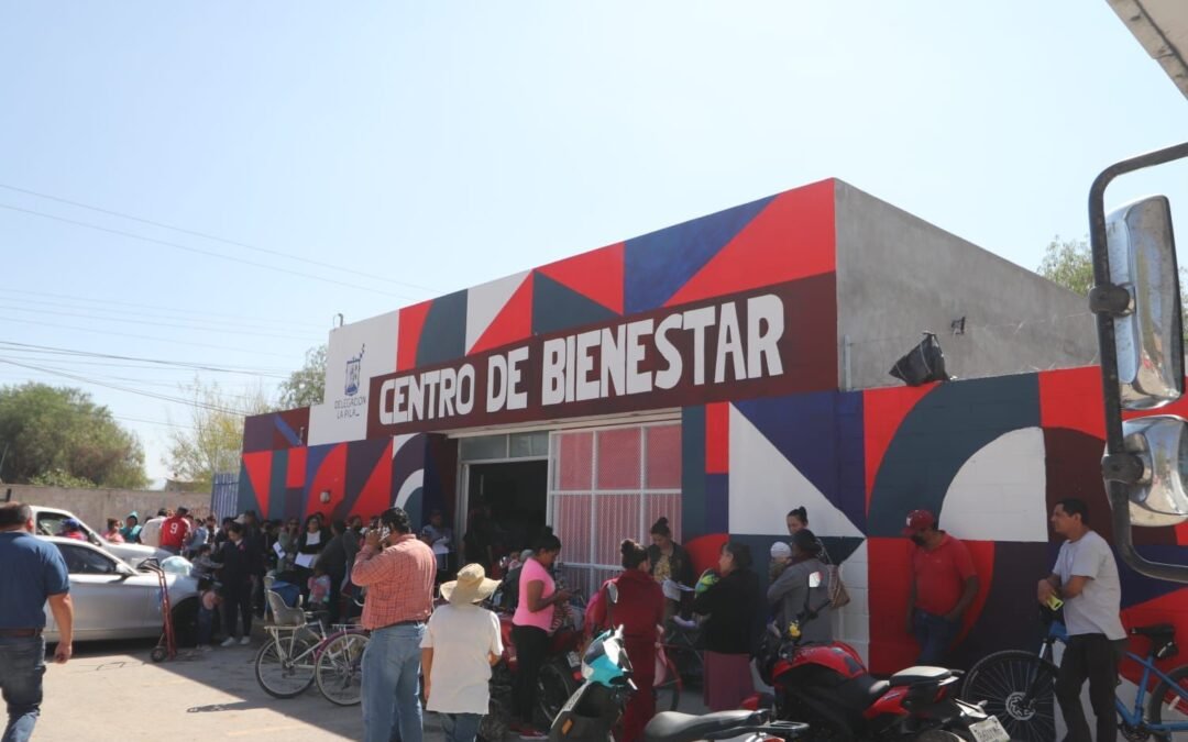 Delegación La Pila inaugura Centro de Bienestar, con la entrega de más de 600 apoyos