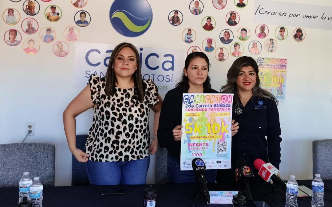 Se acerca el CANICATON carrera atlética a beneficio de niños con tratamiento activo contra el cáncer.