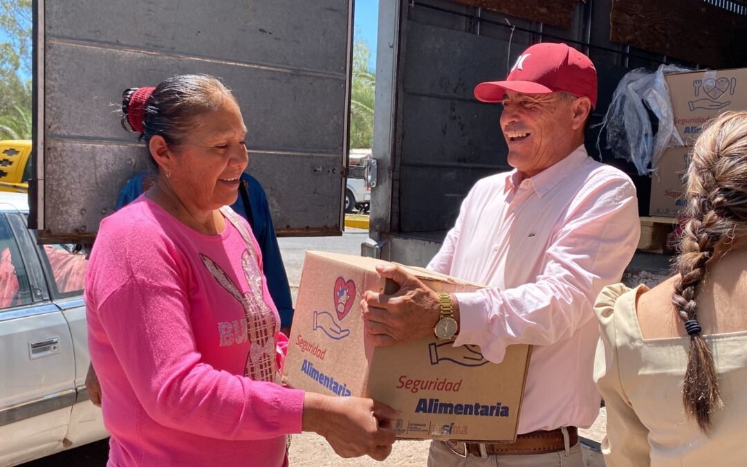 Programa Seguridad Alimentaria del Gobierno de la Capital beneficia a familias de la Delegación de Bocas