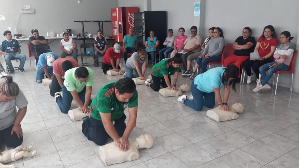 Protección Civil Municipal continúa con la capacitación para llevar la cultura de la prevención a más capitalinos