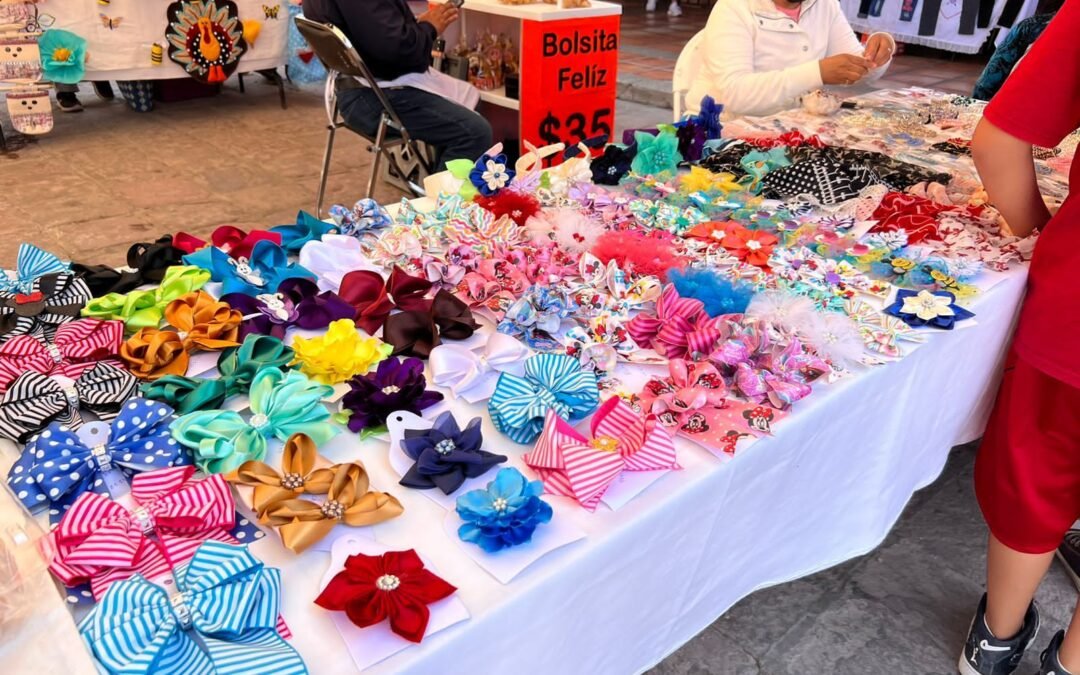 ¿Buscas algo novedoso, artesanal y a buen precio? Lo encuentras en el Mercadito Inclusivo del DIF Municipal