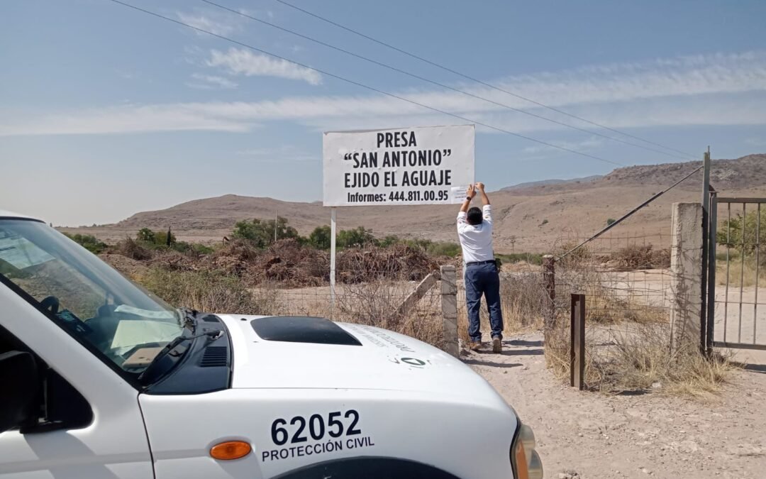 Protección Civil de la Capital refuerza recorridos por presas como acción preventiva a favor de la población