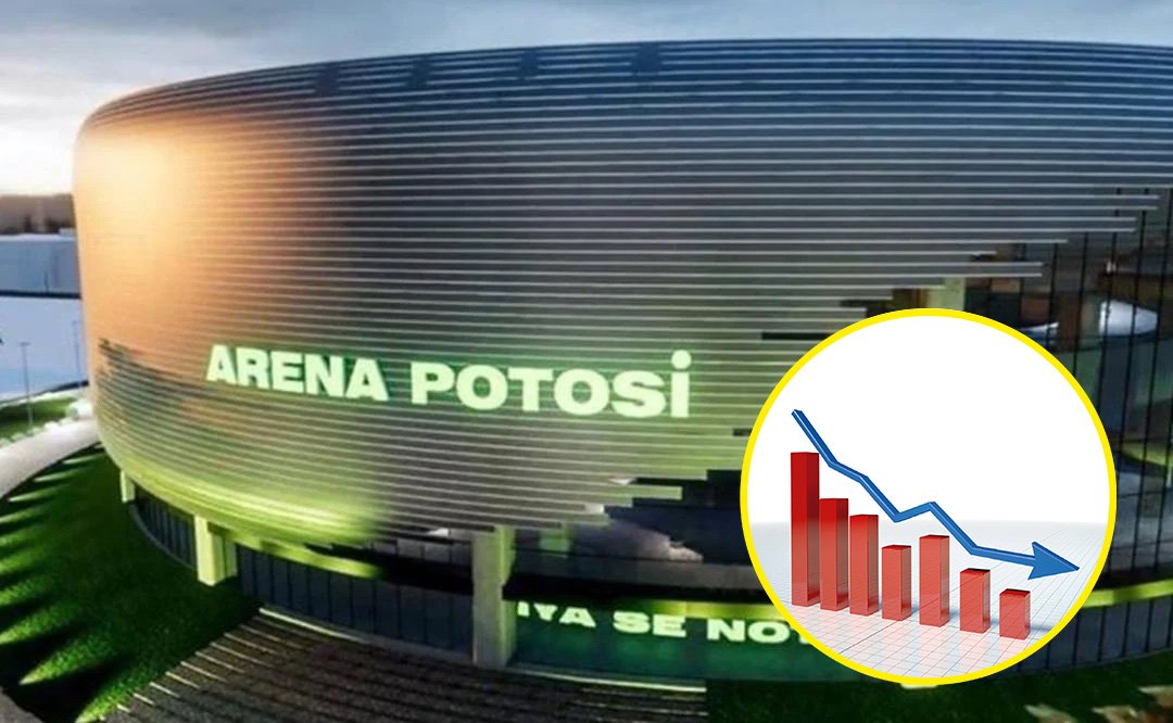 CAPRICHO ARENA POTOSÍ SUBIÓ DE 290 A 500 MILLONES