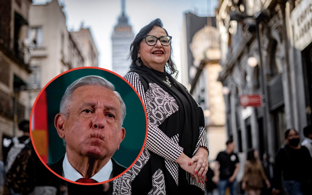 MINISTRA NORMA LUCÍA ZARANDEA A LÓPEZ OBRADOR