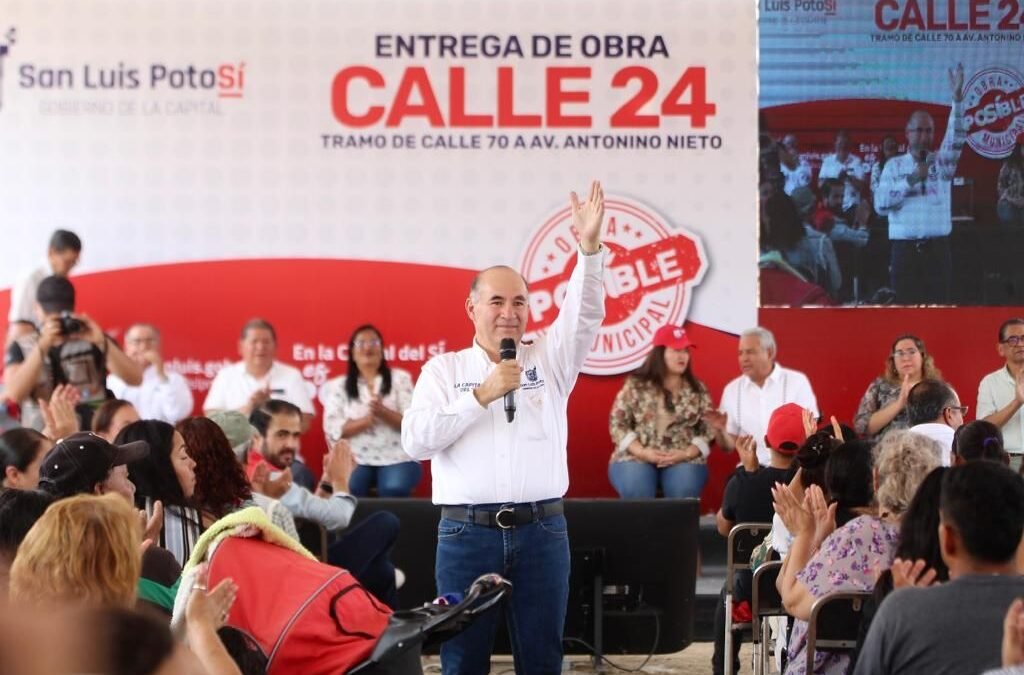 Con la rehabilitación de la calle 24, se transforma y mejora la movilidad del oriente de la Capital