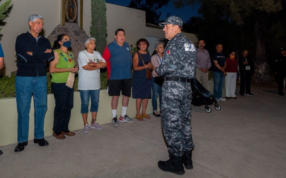 SSPC mantiene presencia permanente en colonias de la Capital