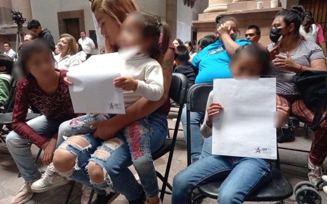 DIF Municipal cumple con su compromiso de proteger a niñas, niños y adolescentes