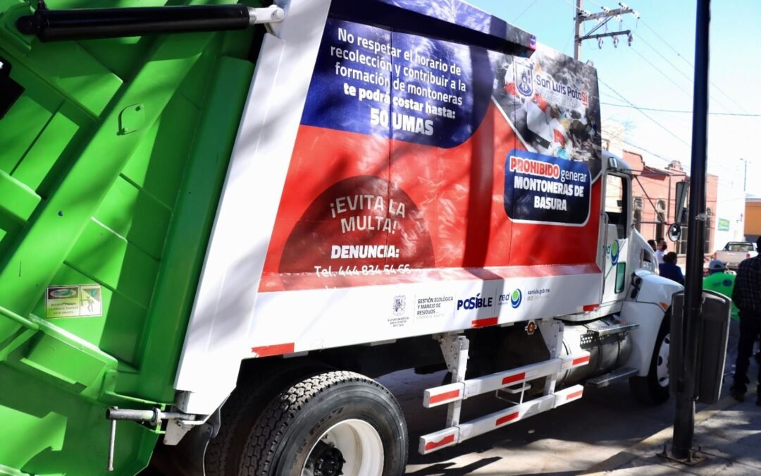 Gobierno de la Capital recoge más de 155 mil kilos de residuos en una semana
