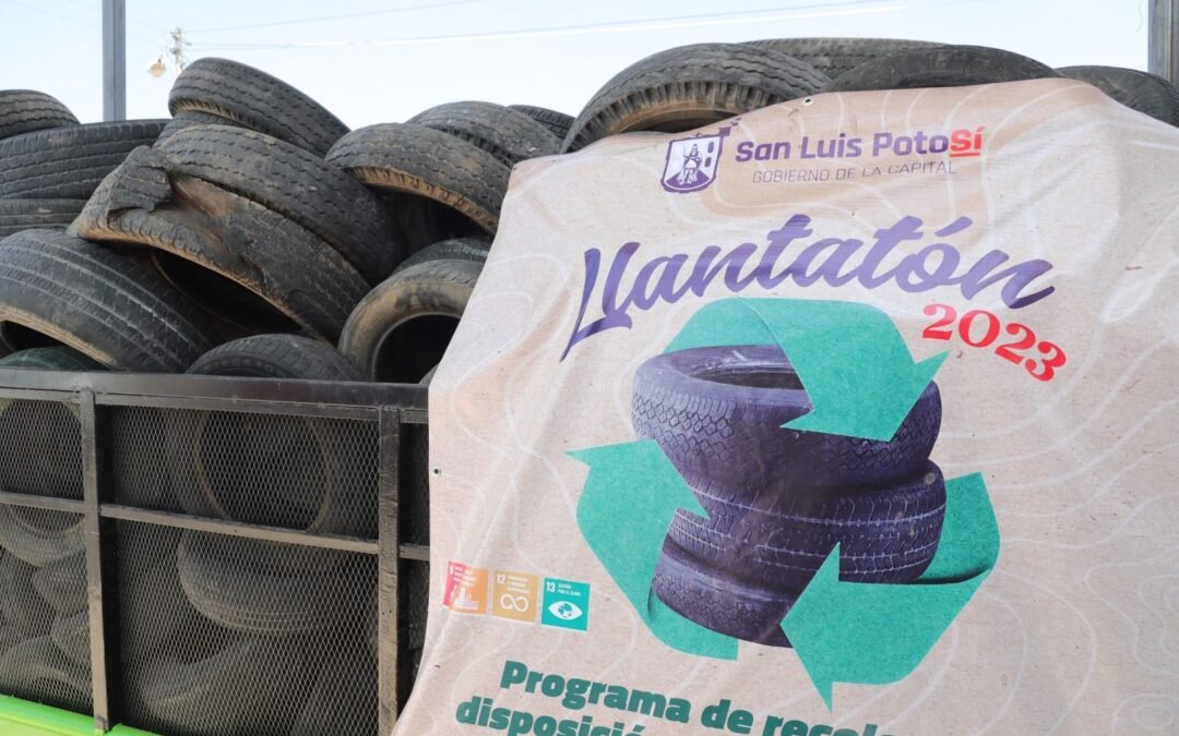 LLANTATÓN MUNICIPAL RECICLA LLANTAS VIEJAS