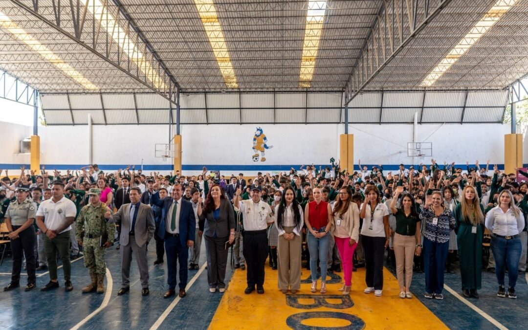 Gobierno de la Capital se une a la estrategia de prevención de violencias y adicciones en escuelas secundarias