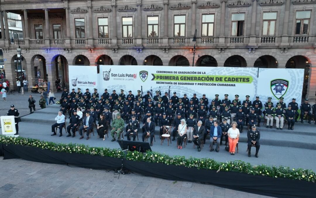 Primera generación de policías municipales reforzarán la seguridad de la Capital