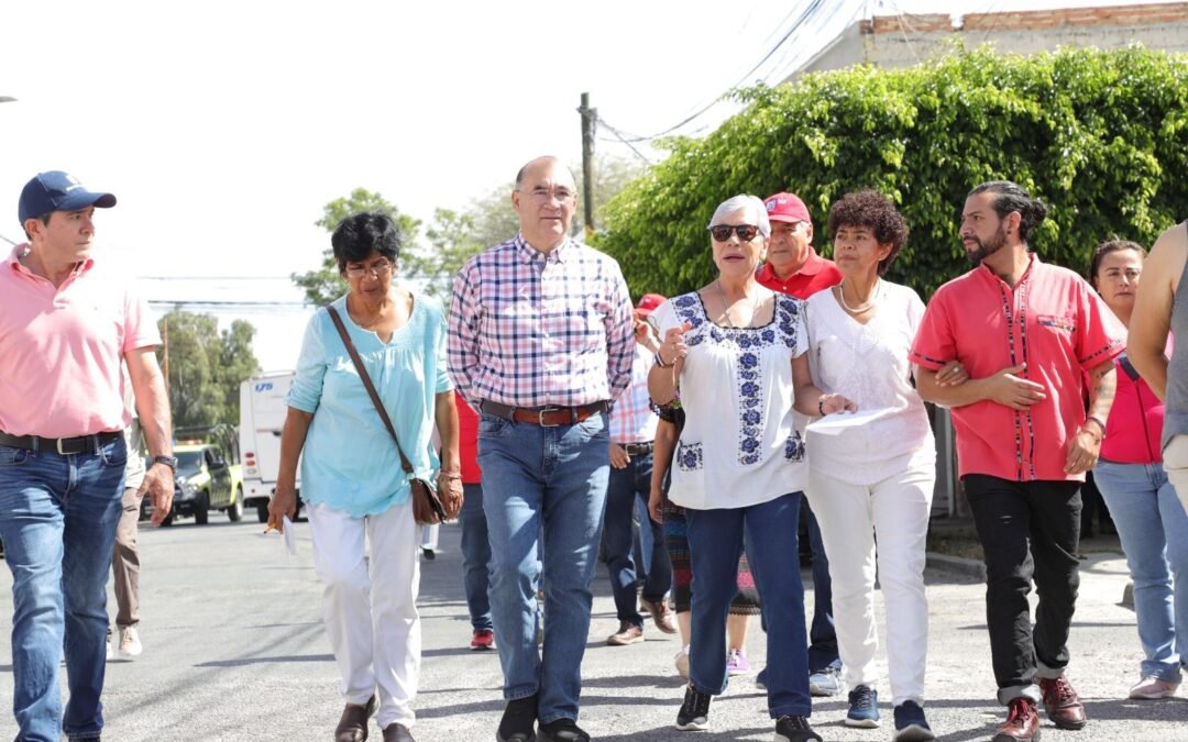 Alumbrado Táctico y reingeniería vial en la colonia Graciano Sánchez, anuncia el Alcalde Enrique Galindo