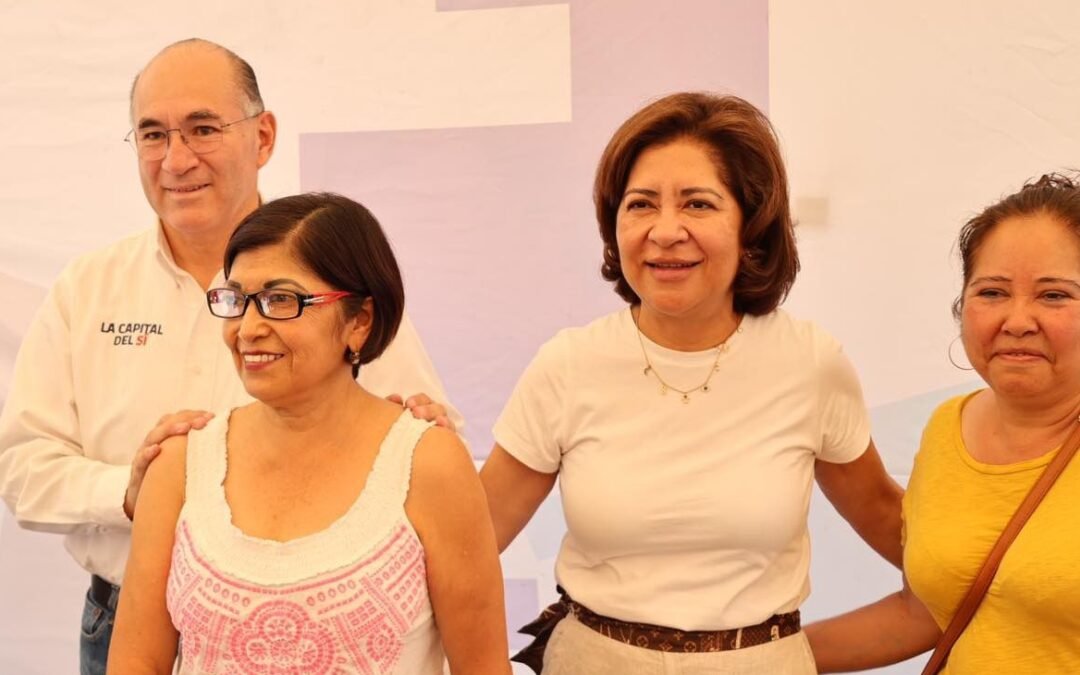 Presidenta del DIF Municipal, Estela Arriaga y Alcalde Enrique Galindo, han entregado más de 20 mil lentes gratuitos