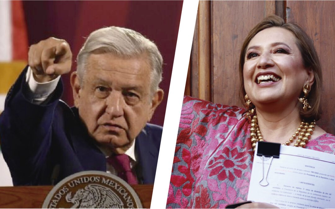 SIGUE ACOSO DE LÓPEZ OBRADOR CONTRA XÓCHITL