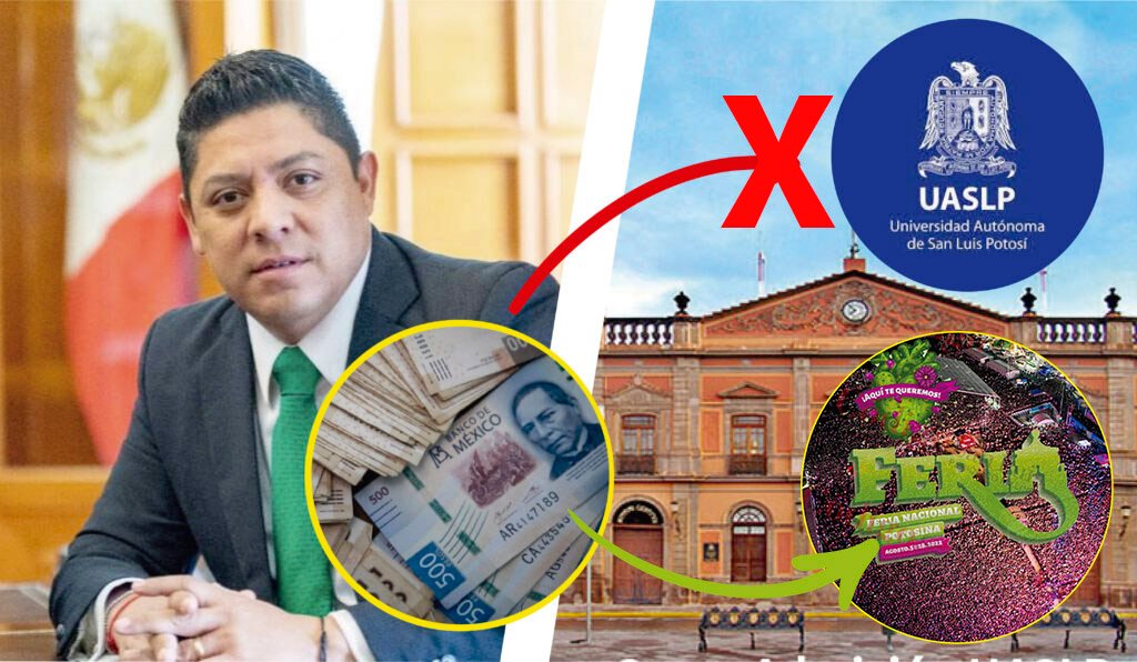 GALLARDO BAJA PRESUPUESTO A EDUCACIÓN, PERO AUMENTA DIVERSIÓN